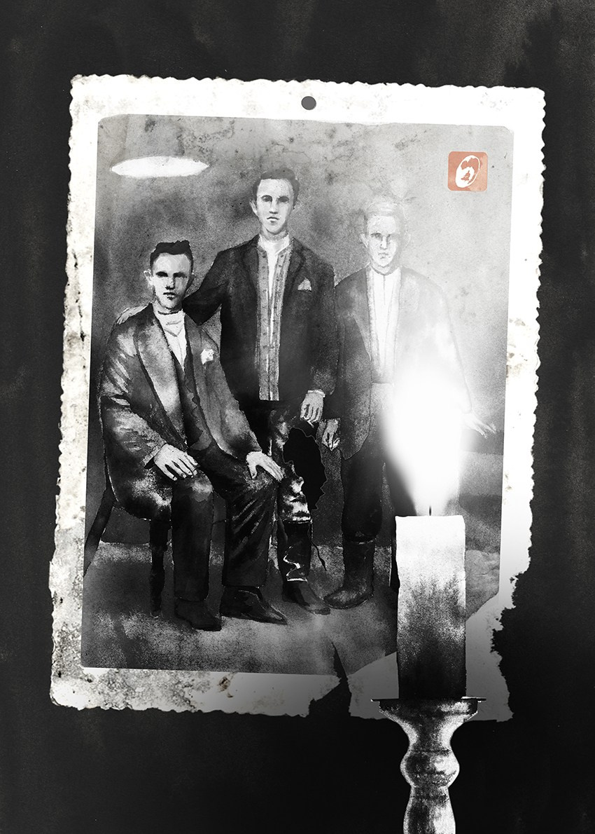 Iliustration for book by Wawrzyniec Jan Dąbrowski “Alchemia Czarnych Lodowców”. Artist, photographer, graphic designer, dreamer