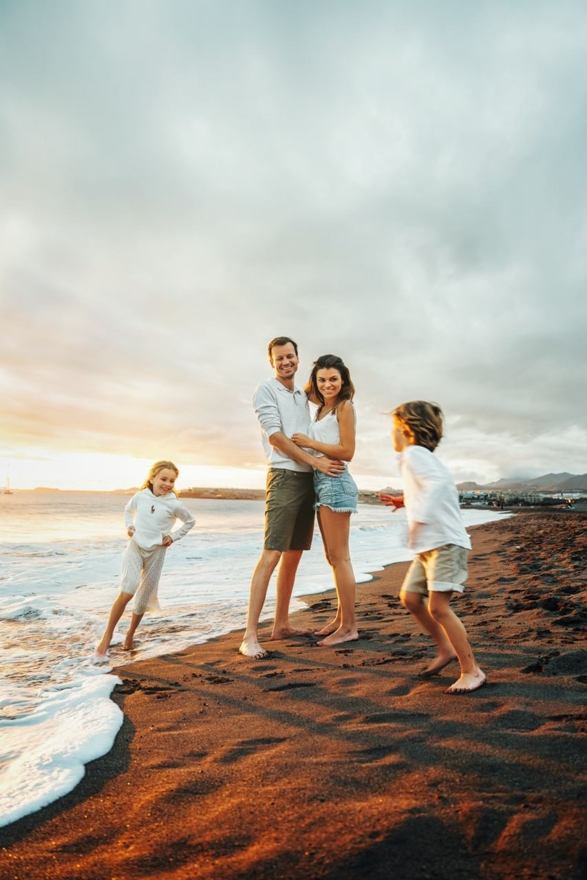 Families. Professional photography in Tenerife Tania Bonnet