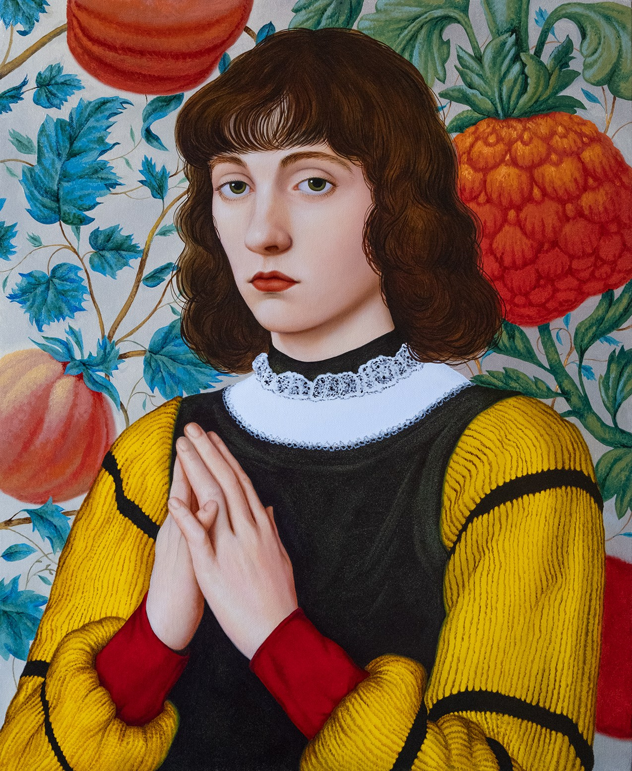 Portrait with Yellow Sleeves. ELEN BEZHEN