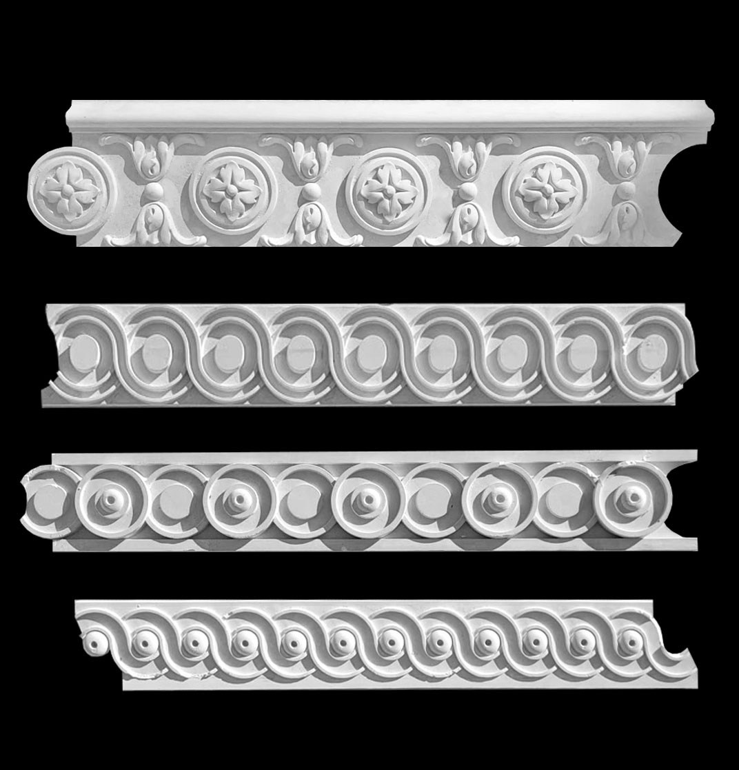 Panel Moldings. Plaster molding