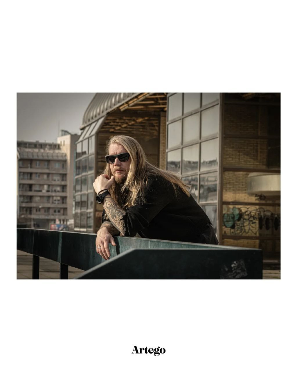 Andrey - tattoo artist, looks like a movie star. Виктория Федосеенко, фотограф в Сербии