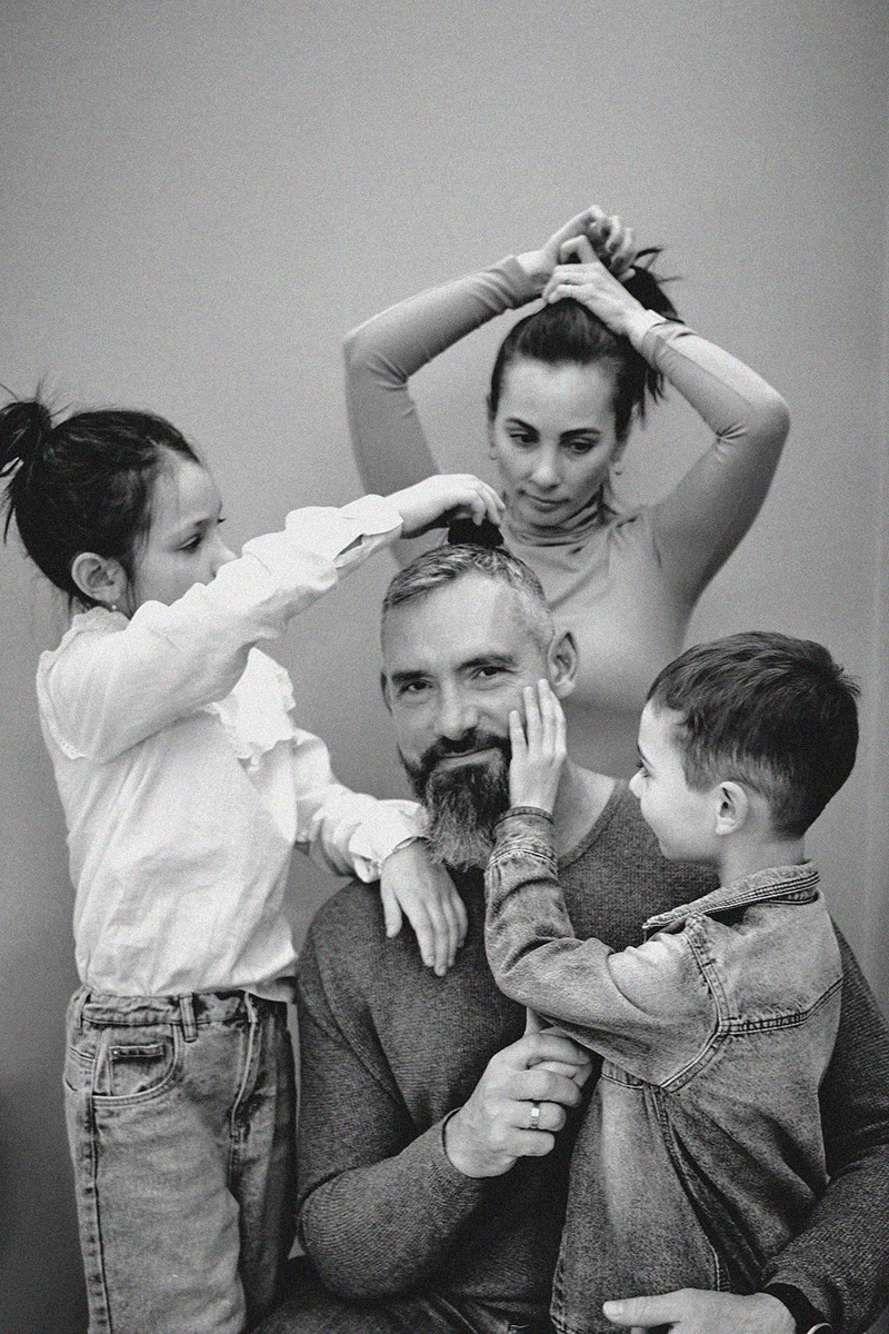 Family portrait. Портретный фотограф Алена Новгородцева