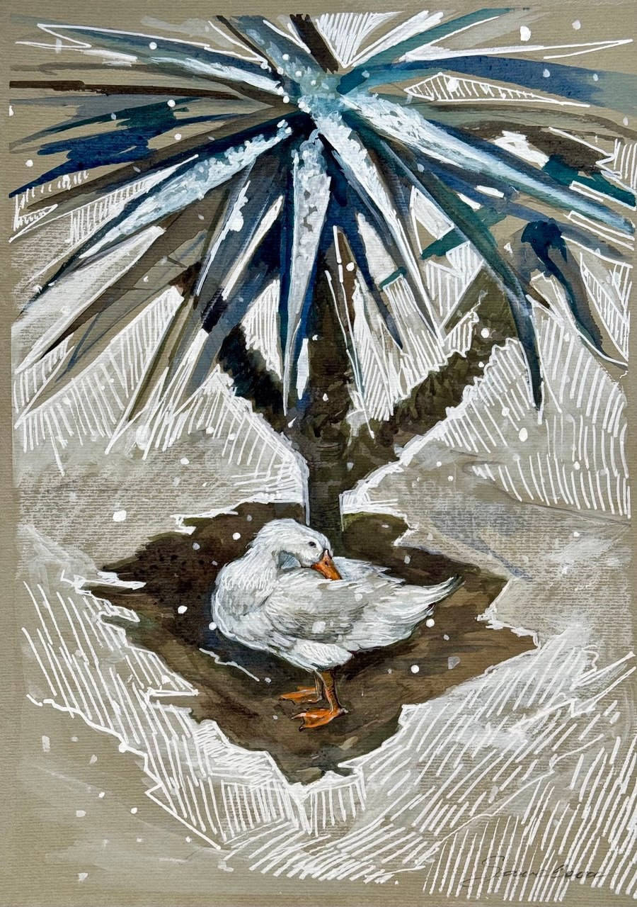 «Смирение» 220 ₾. Художник живописец Савелова Ольга