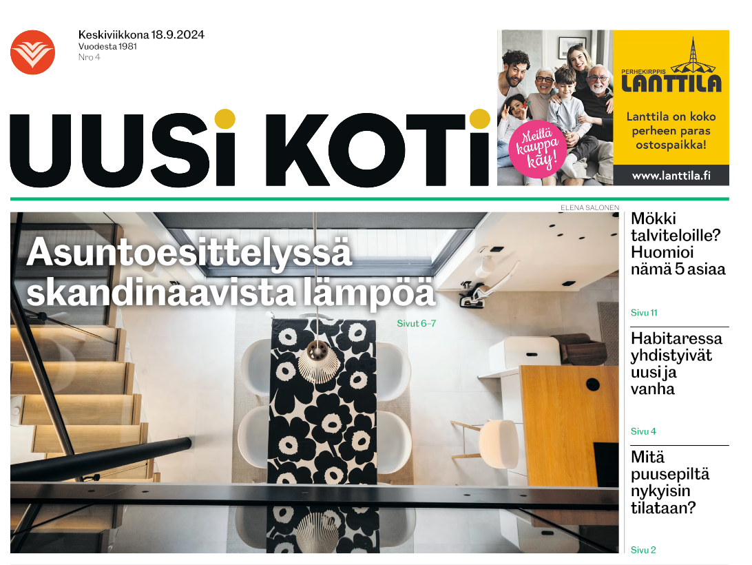 Skandinaavinen lämpö. Valokuvaaja Lahti, Helsinki Elena Salonen