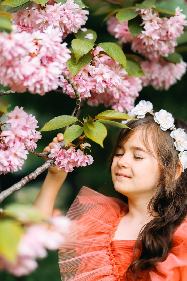 Cherry Blossom. Family & children’s photographer in Herts & West London Iryna Blair