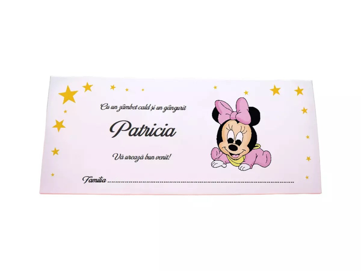 Plic cu Tipar Normal, plicuri bani pt botez, Plicuri De Bani, plicuri simple. - plicuri pentru nuntă- plicuri de bani nunta- cadou de nuntă plicuri- plicuri personalizate nunta- plicuri pentru dar nunta- plicuri elegante nuntă- plicuri pentru invitați nuntă- plicuri pentru bani- plicuri nunta 2025- plicuri vintage nunta- plicuri handmade nunta- decor nuntă plicuri- plicuri nuntă personalizate - plicuri pentru botez- plicuri de bani botez- cadou de botez plicuri- plicuri personalizate botez- plicuri pentru dar botez- plicuri pentru invitați botez- plicuri botez 2025- plicuri pentru copii botez- plicuri botez elegante- plicuri handmade botez- decor botez plicuri- plicuri botez personalizate.- plicuri cadou evenimente- plicuri personalizate dar- plicuri pentru evenimente speciale- plicuri de dar personalizate- plicuri de bani pentru evenimente- plicuri festive dar- plicuri pentru petreceri.- plicuri pentru cadouri speciale- plicuri pentru daruri de nuntă și botez.Plic de bani penru botez, cu Minnie.