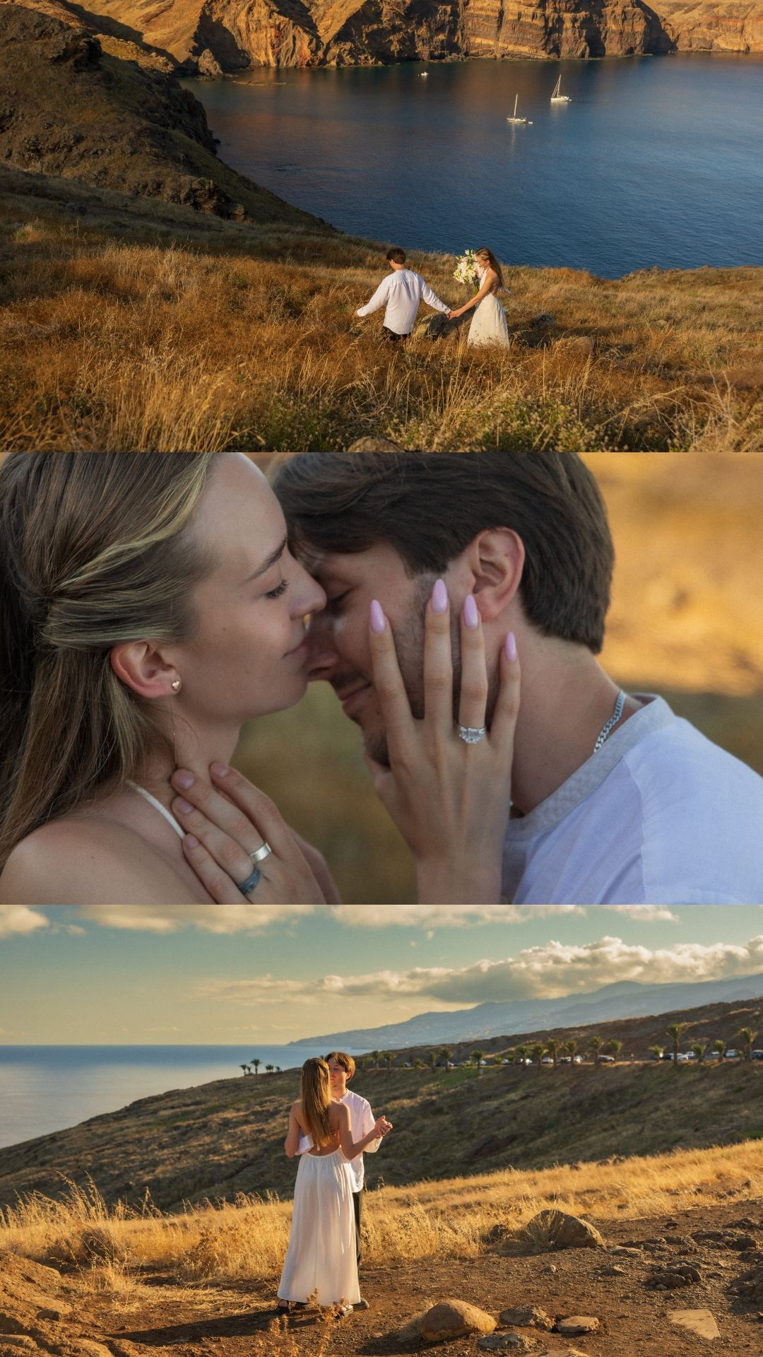 Secret Proposal at Ponta de São Lourenço, Madeira | Romantic Engagement