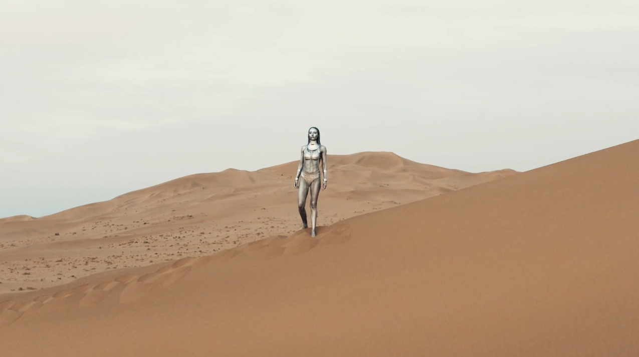 BTS ART PROJECT IN DESERT. Сhillfilms