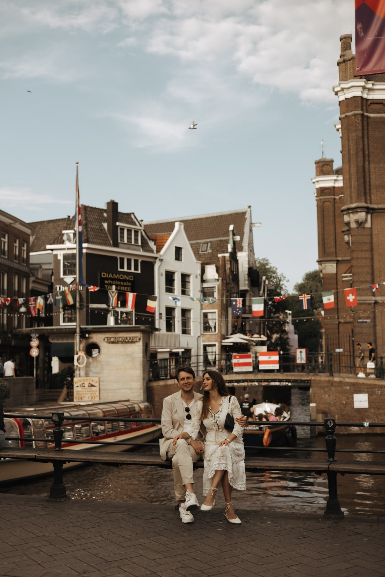 After-Wedding Photoshoot in Amsterdam. Romantic & Soulful Photography by Natalia Olhova in Rotterdam