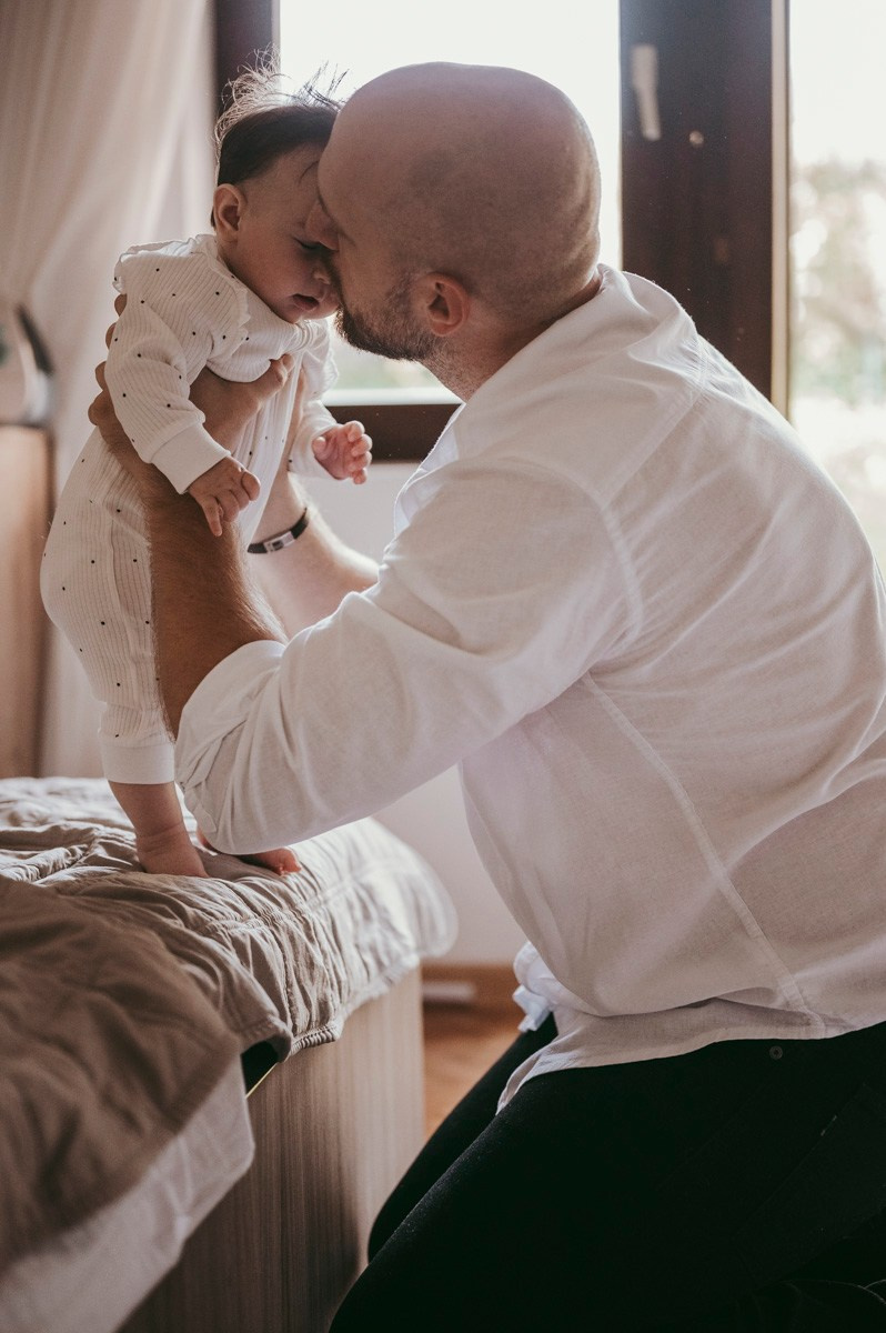 Katarina, Marko i Elena / porodicno fotografisanje kod kuce. Deciji i porodicni fotograf u Beogradu Oksana Skendzic