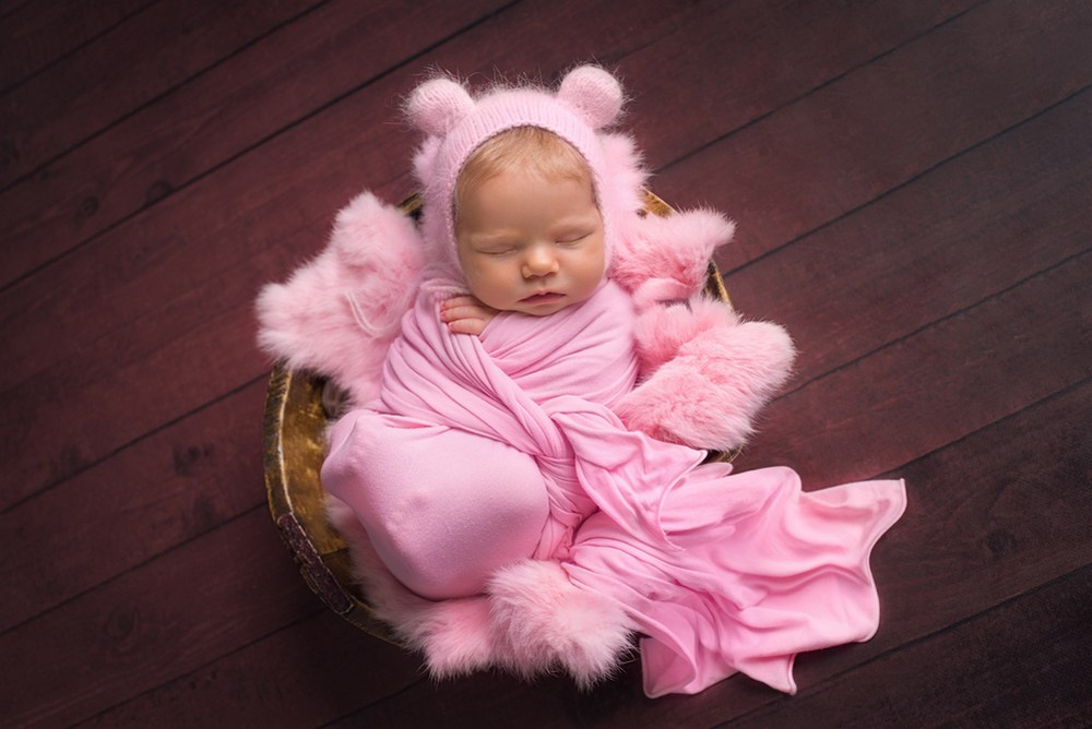 Sesja noworodkowa dla dziewczynki w Trójmieście - Natalia Lucko