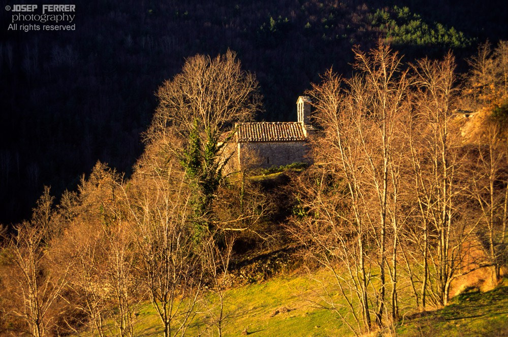 Sant Joan de Mataplana church (XII), Ripollès, Catalunya