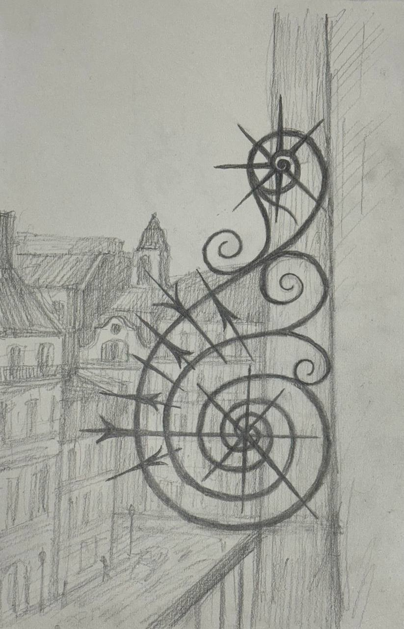 Sketches, Paris. Marina Antonova