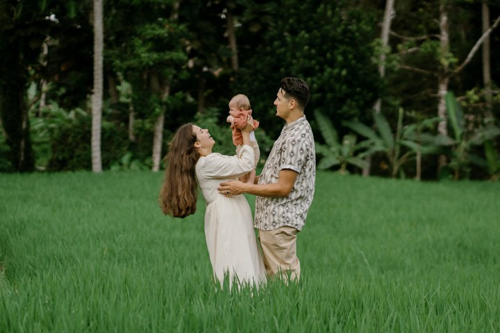 Daniel’s Family Photoshoot. Female Photographer in Bali