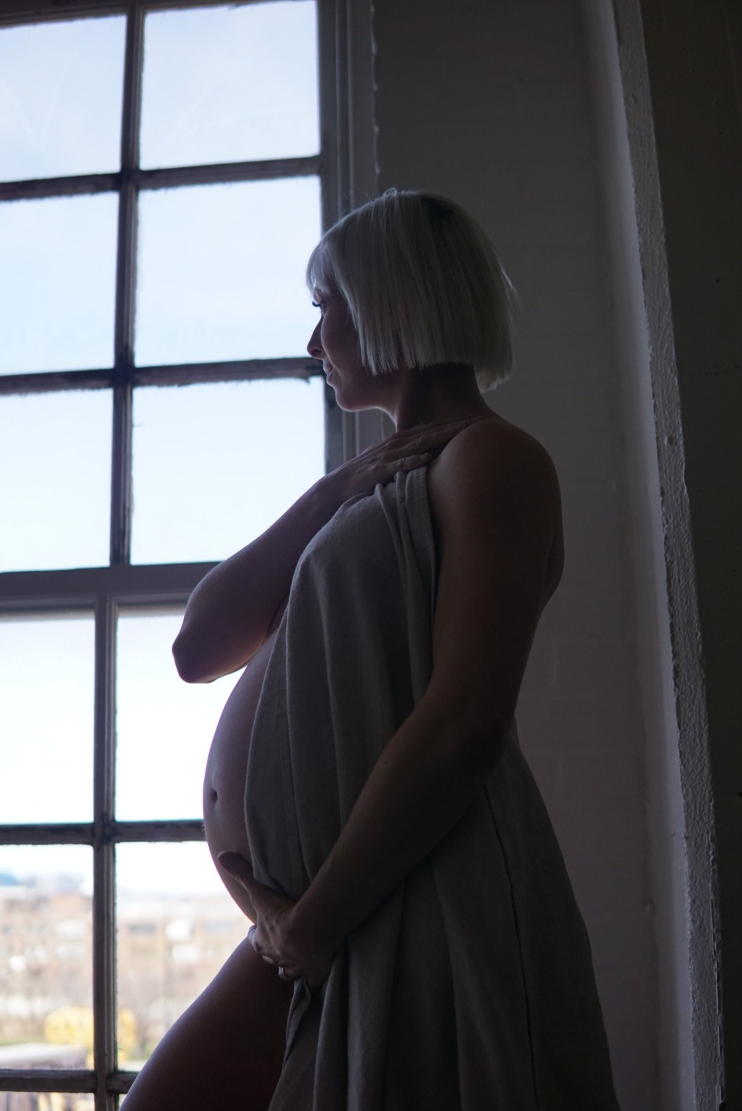 Maternity. Visual Art by Life Artist, Shiva Marchand