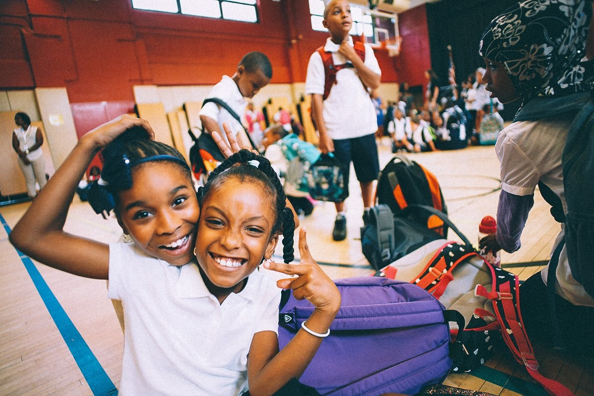 10 years ago Today — First day of school (Sophie and Eva) — Sony A7R II + Ultron 21mm f1.8 (Everything without autofocus). Emin Kuliyev — Award-Winning Wedding Photojournalist NYC & USA | Best Wedding Photographer Known for Candid, Timeless Moments