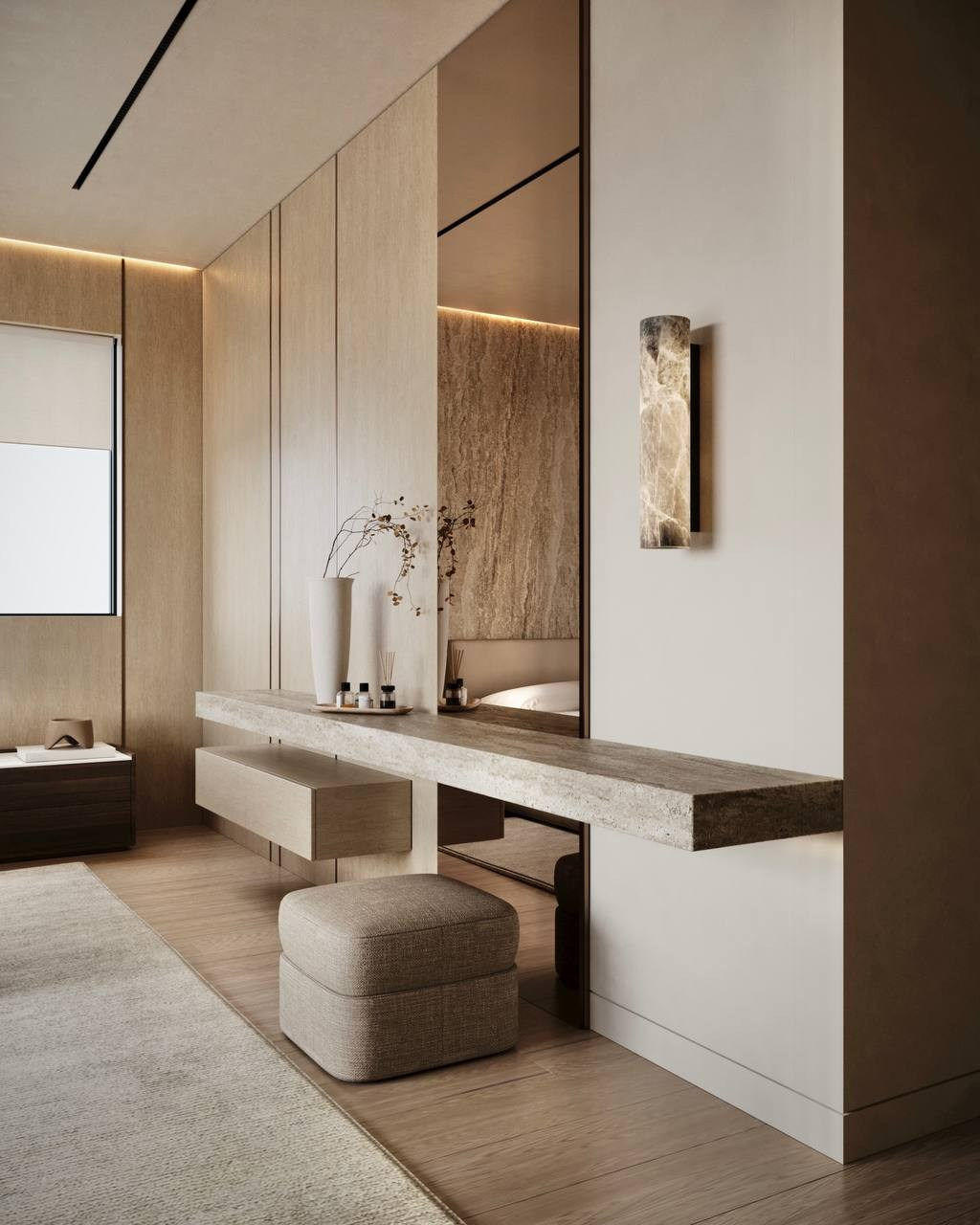 House in LA / Anna Design LA. Interior designer / visualizer Lisa Oputina