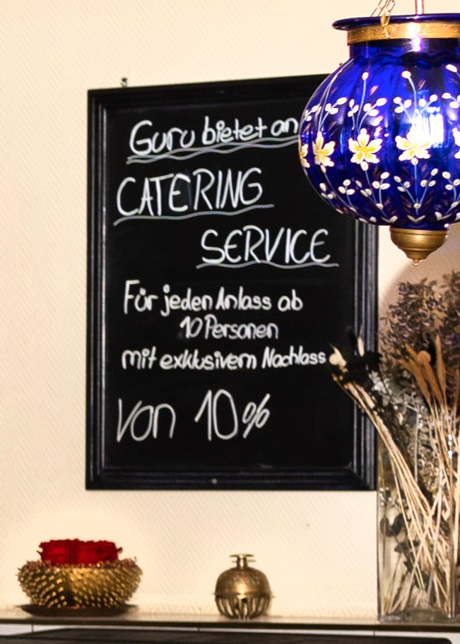 Indisches Restaurant Guru. Photographer in Munich