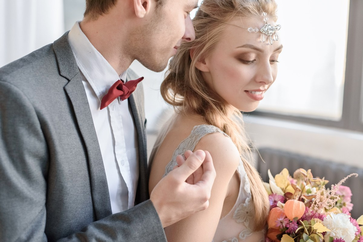 Свадебная фотосессия в студии. Семейный фотограф и фотограф новорожденных в Вильнюсе Ирина Беленкевич