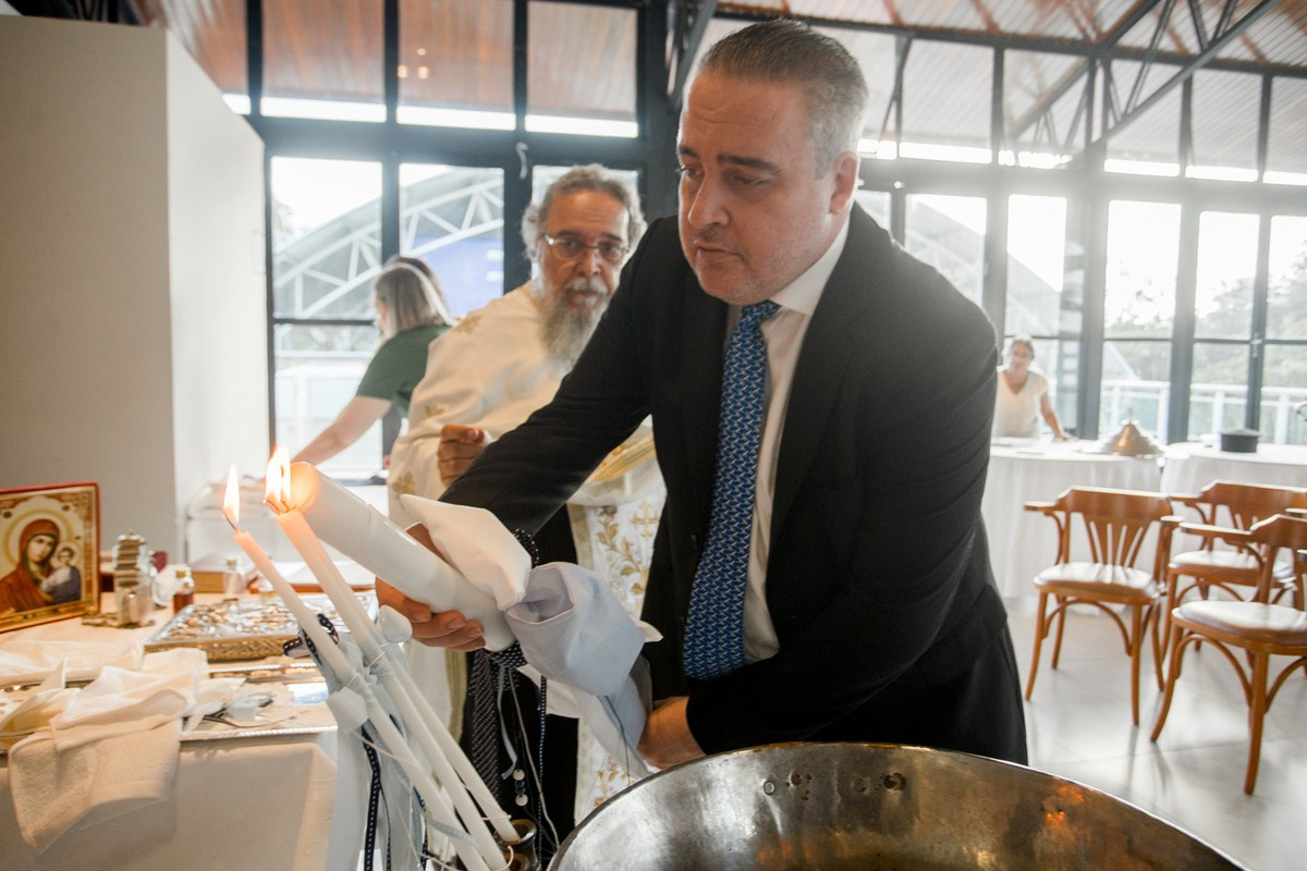 Batismo do Demetrios. Fotógrafa de Eventos em São Paulo e Sorocaba Kika Damasceno