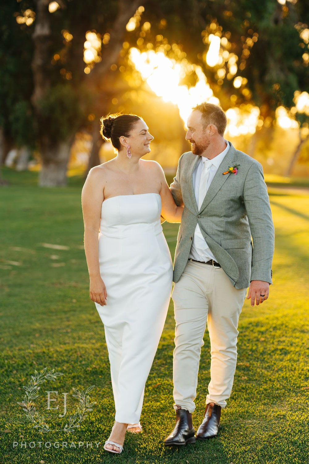 Erika & Stephen — Mosman Park Golf Club. Emma Joy Photography