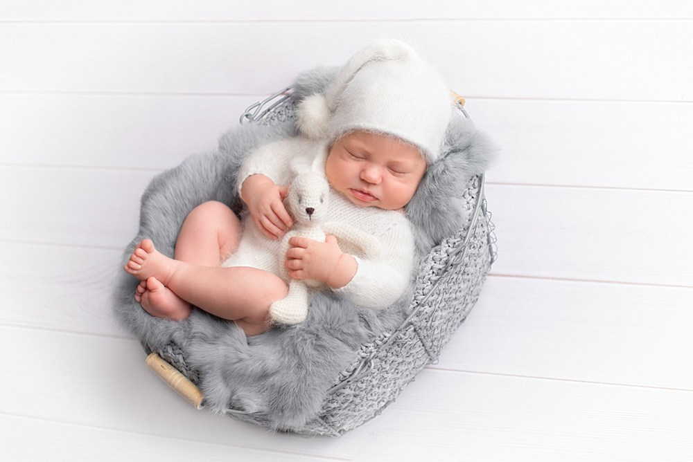 Sesja noworodkowa dla dziewczynki w Trójmieście - Natalia Lucko
