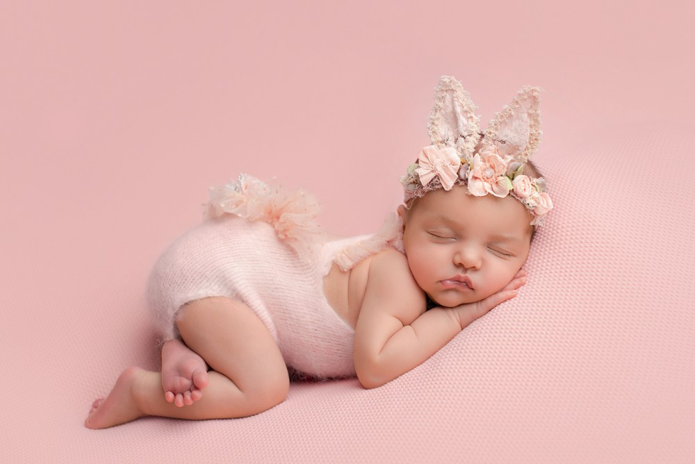 Sesja noworodkowa dla dziewczynki w Trójmieście - Natalia Lucko