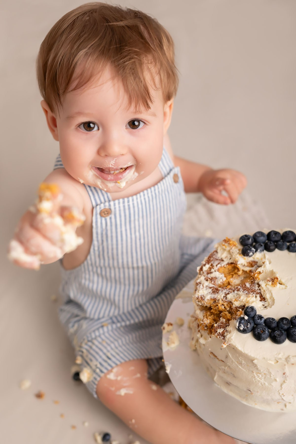 Babys/ Cakesmash. Newbornphoto in Duesseldorf