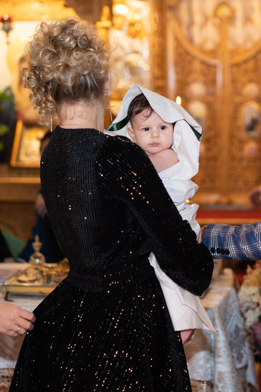 Fotografii botez Rebeca Georgiana. Fotograf Alin Stefan