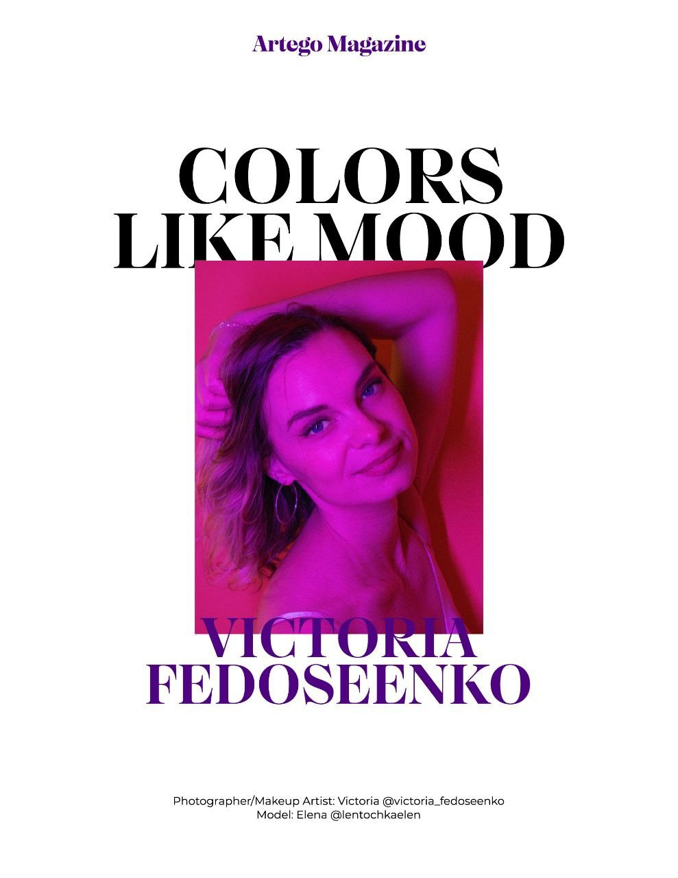 Photoshoot for lady. Виктория Федосеенко, фотограф в Сербии