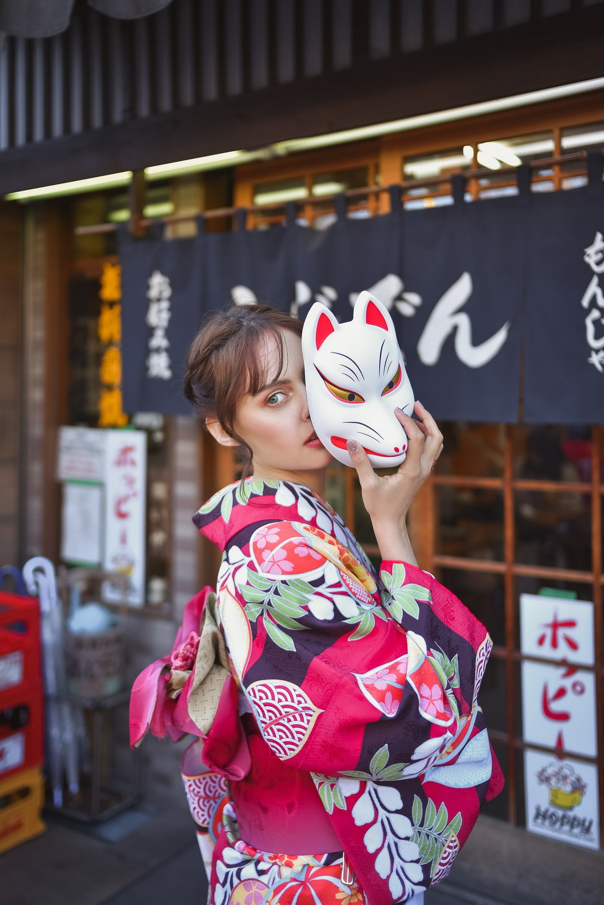 Фотосессии в кимоно. Photographer in Tokyo, Japan