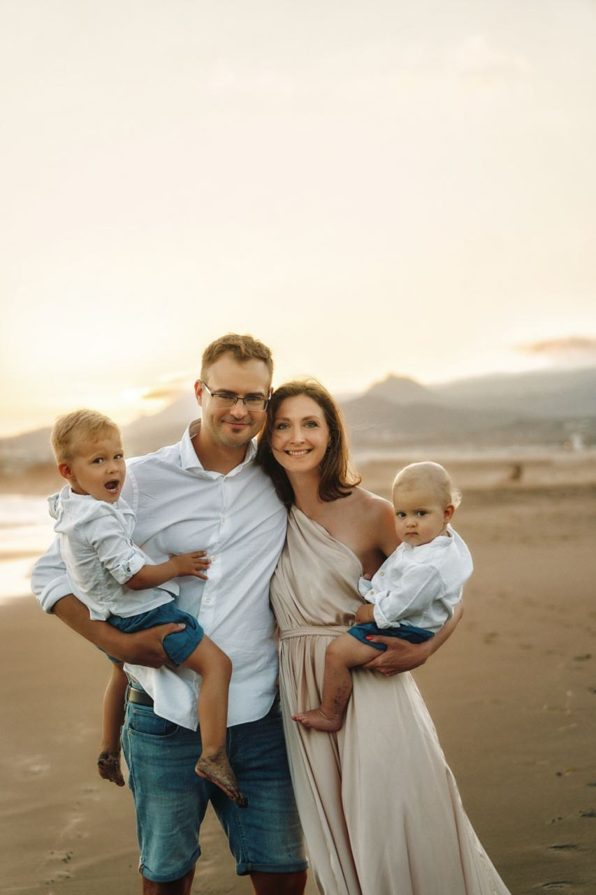 Families. Professional photography in Tenerife Tania Bonnet