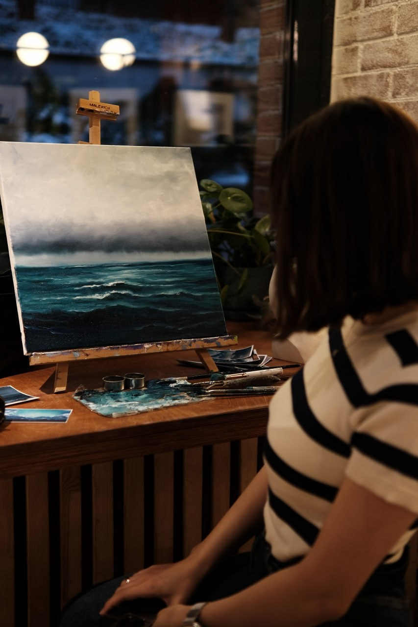 Обучение. Художник преподаватель Полина Черноярова