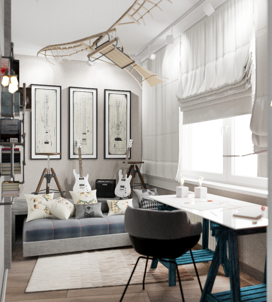 Детки выросли… Как из одной комнаты сделать две?. Архитектор, дизайнер интерьера, декоратор