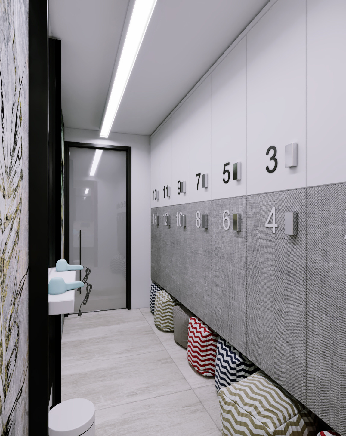 Спорт клуб F1. г. Кишинев. Архитектор, дизайнер интерьера, декоратор