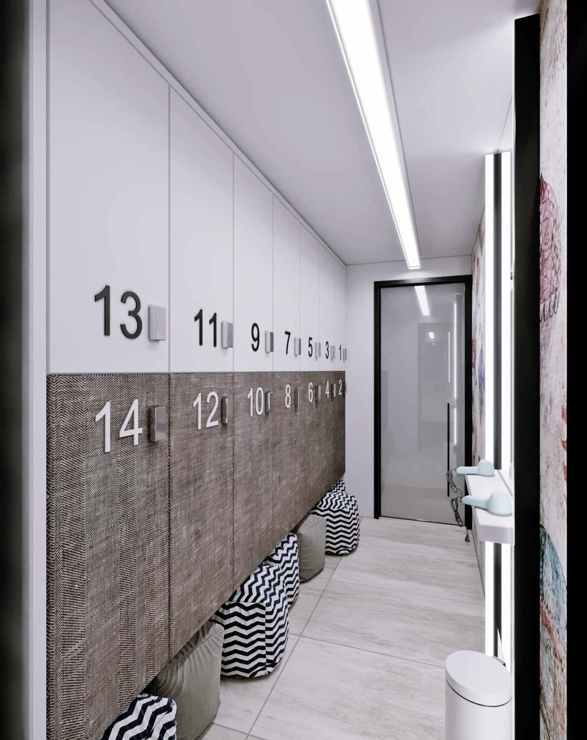 Спорт клуб F1. г. Кишинев. Архитектор, дизайнер интерьера, декоратор