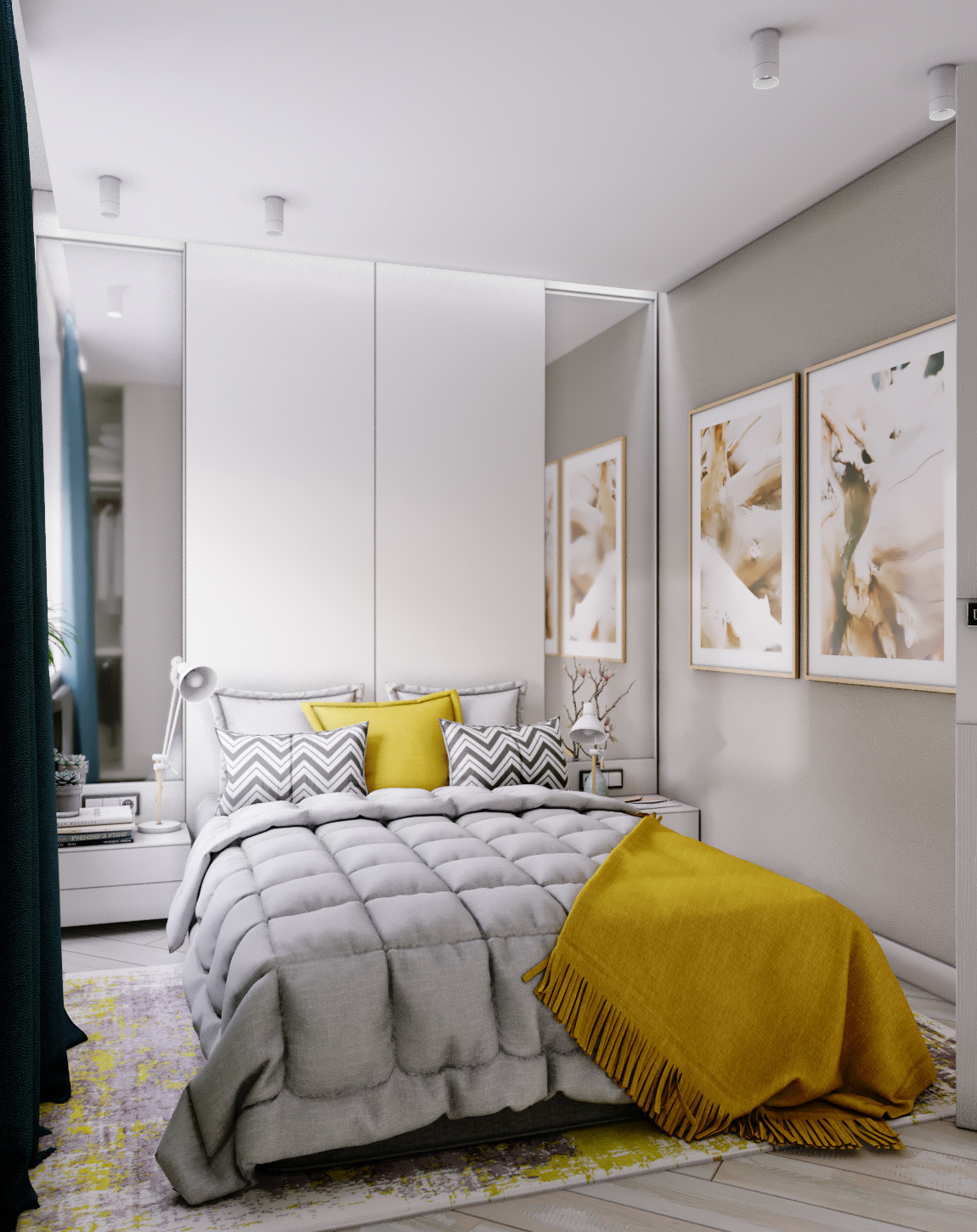 Дизайн ИНТЕРЬЕРА. Начало самостоятельной жизни… Каково это? 45 м². Архитектор, дизайнер интерьера, декоратор