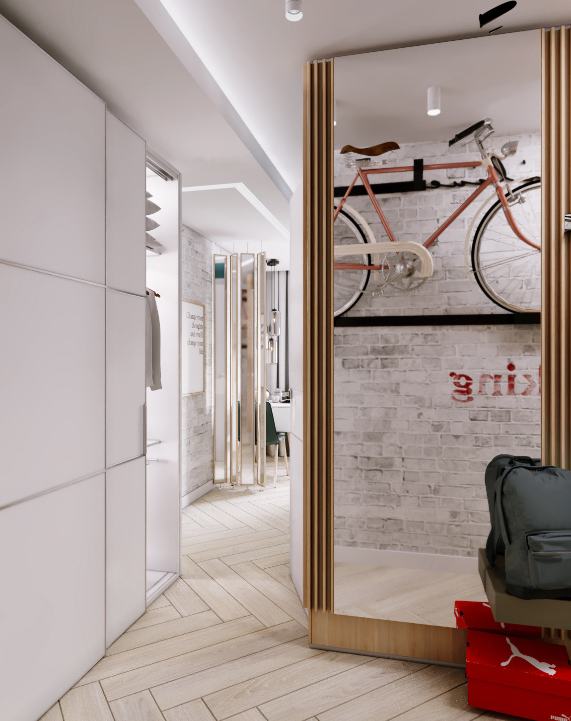 Дизайн ИНТЕРЬЕРА. Начало самостоятельной жизни… Каково это? 45 м². Архитектор, дизайнер интерьера, декоратор