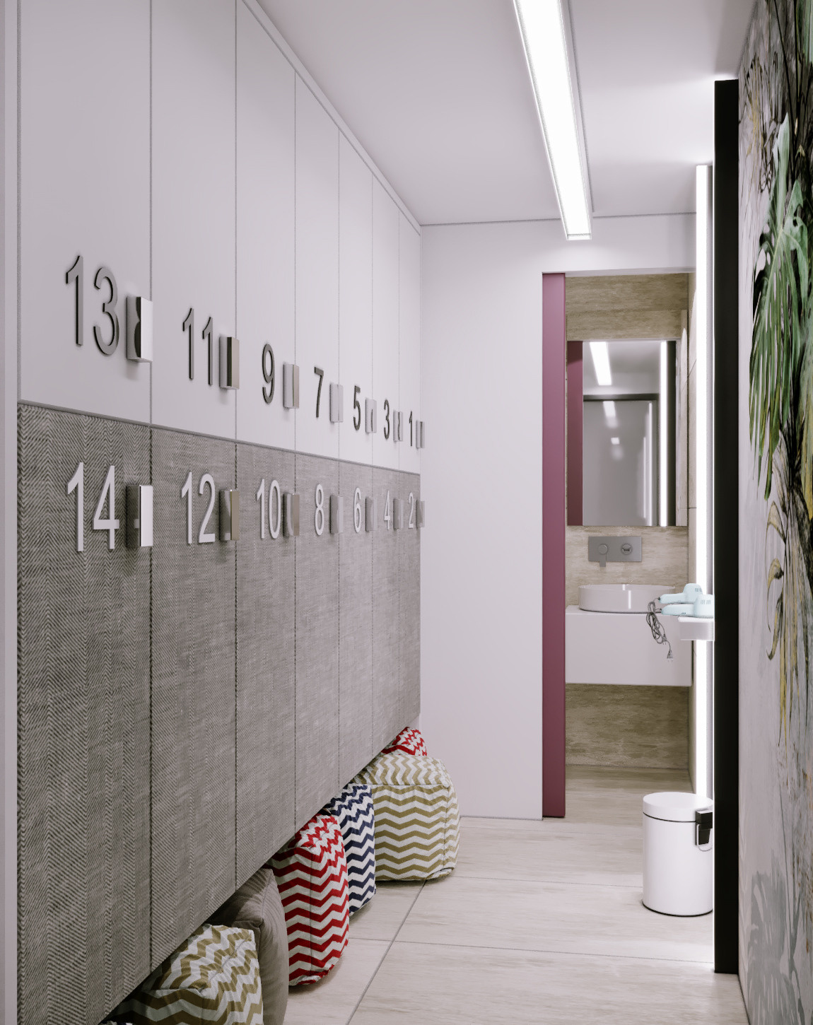 Спорт клуб F1. г. Кишинев. Архитектор, дизайнер интерьера, декоратор