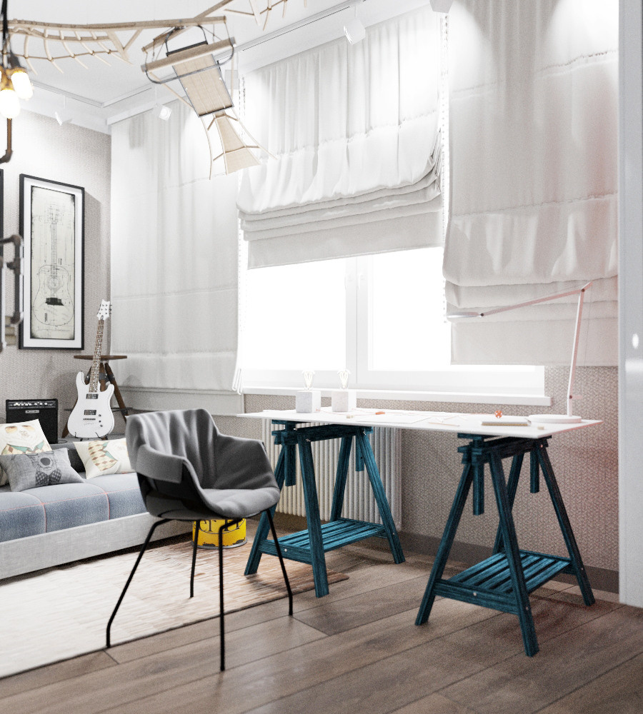 Детки выросли… Как из одной комнаты сделать две?. Архитектор, дизайнер интерьера, декоратор