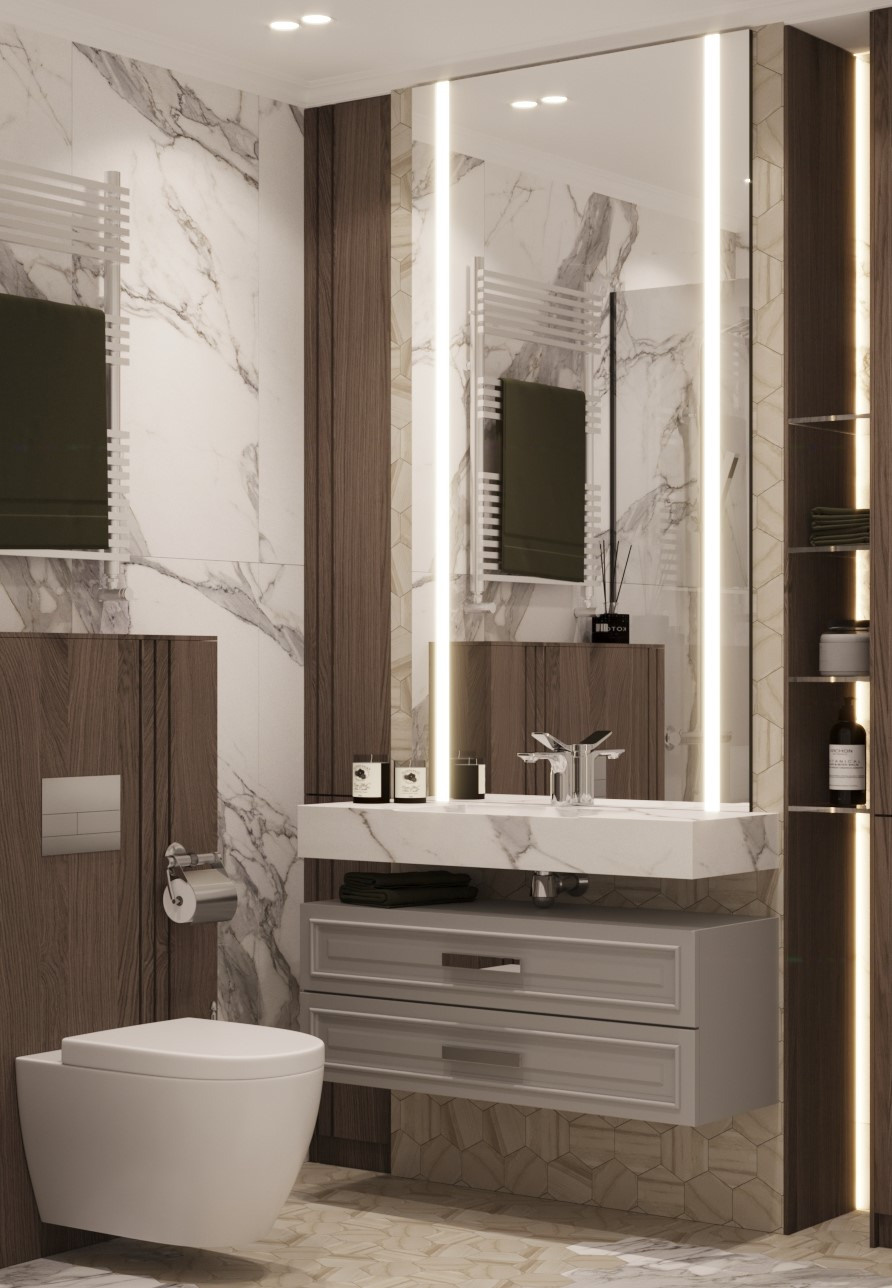 Дизайн ИНТЕРЬЕРА. Воздушный интерьер для девушки. 50 м², г. Кишинев, Молдова. Архитектор, дизайнер интерьера, декоратор