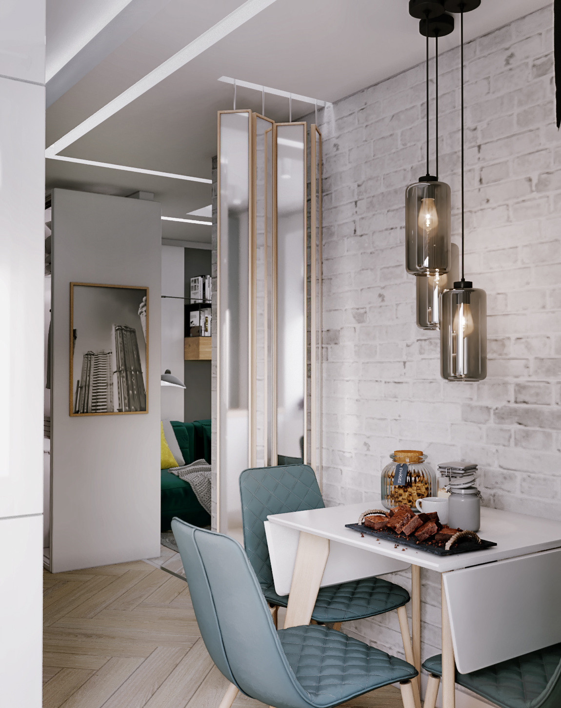 Дизайн ИНТЕРЬЕРА. Начало самостоятельной жизни… Каково это? 45 м². Архитектор, дизайнер интерьера, декоратор