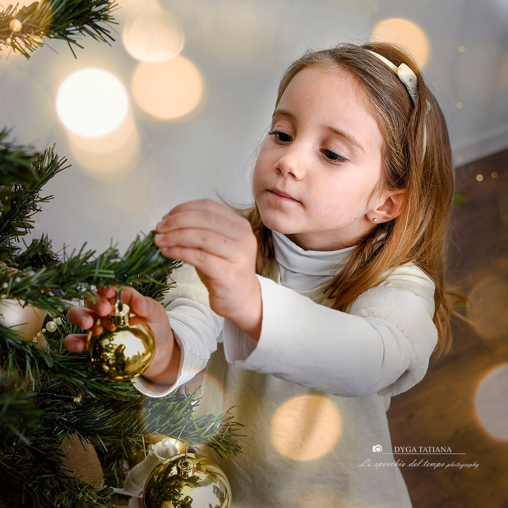 Mini sessioni «Cartolina di Natale». Lo specchio del tempo photography