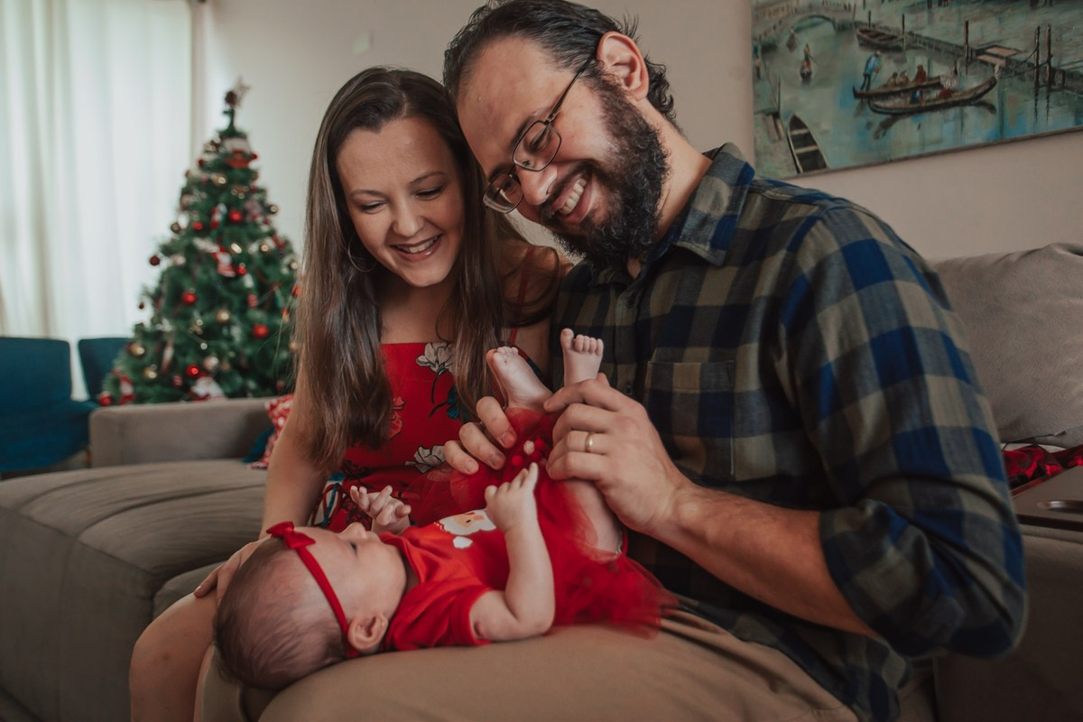 Ensaio de Natal - Família Silva Marcuz. Fotógrafa de Eventos em São Paulo e Sorocaba Kika Damasceno