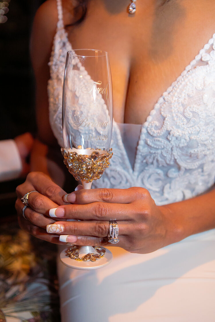 Interior venue & details photograph on the wedding by Lana Hollin. Lana Photography — Wedding & Family Photographer in Florida & Beyond