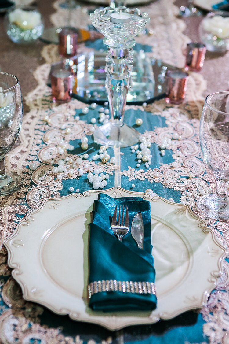 Interior venue & details photograph on the wedding by Lana Hollin. Lana Photography — Wedding & Family Photographer in Florida & Beyond