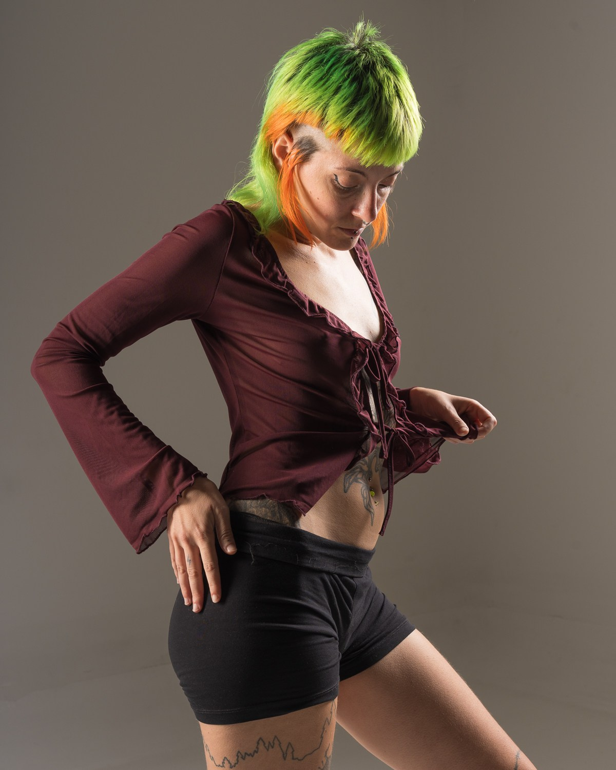 Photoshoot in Madrid with lovely Marta. She is a re-known photographer and model. 