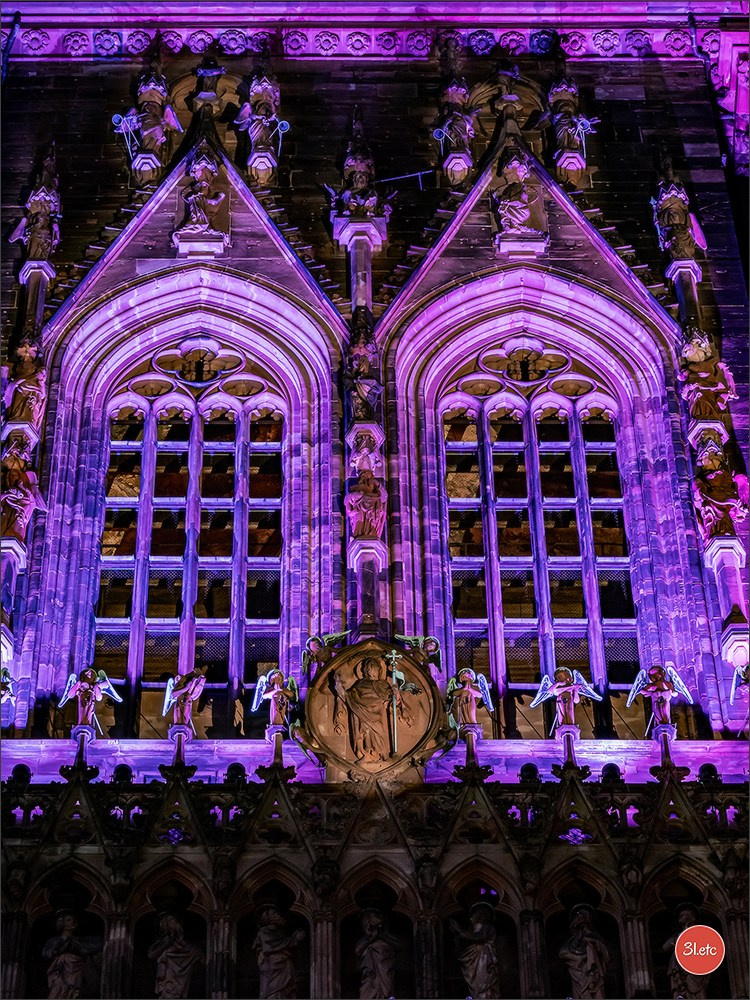 La mise en lumière de la Cathédrale de Strasbourg, du 5 juillet au 8 s. Photographe à Strasbourg | Portraits, Studio, Enfants, Événements