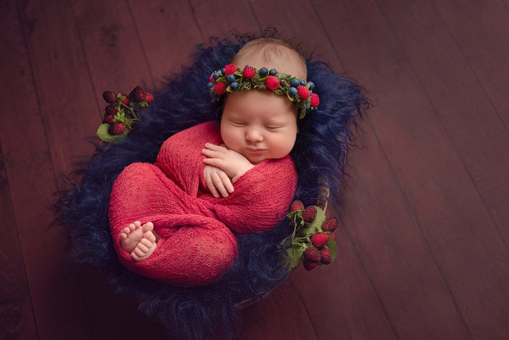 Sesja noworodkowa dla dziewczynki w Trójmieście - Natalia Lucko