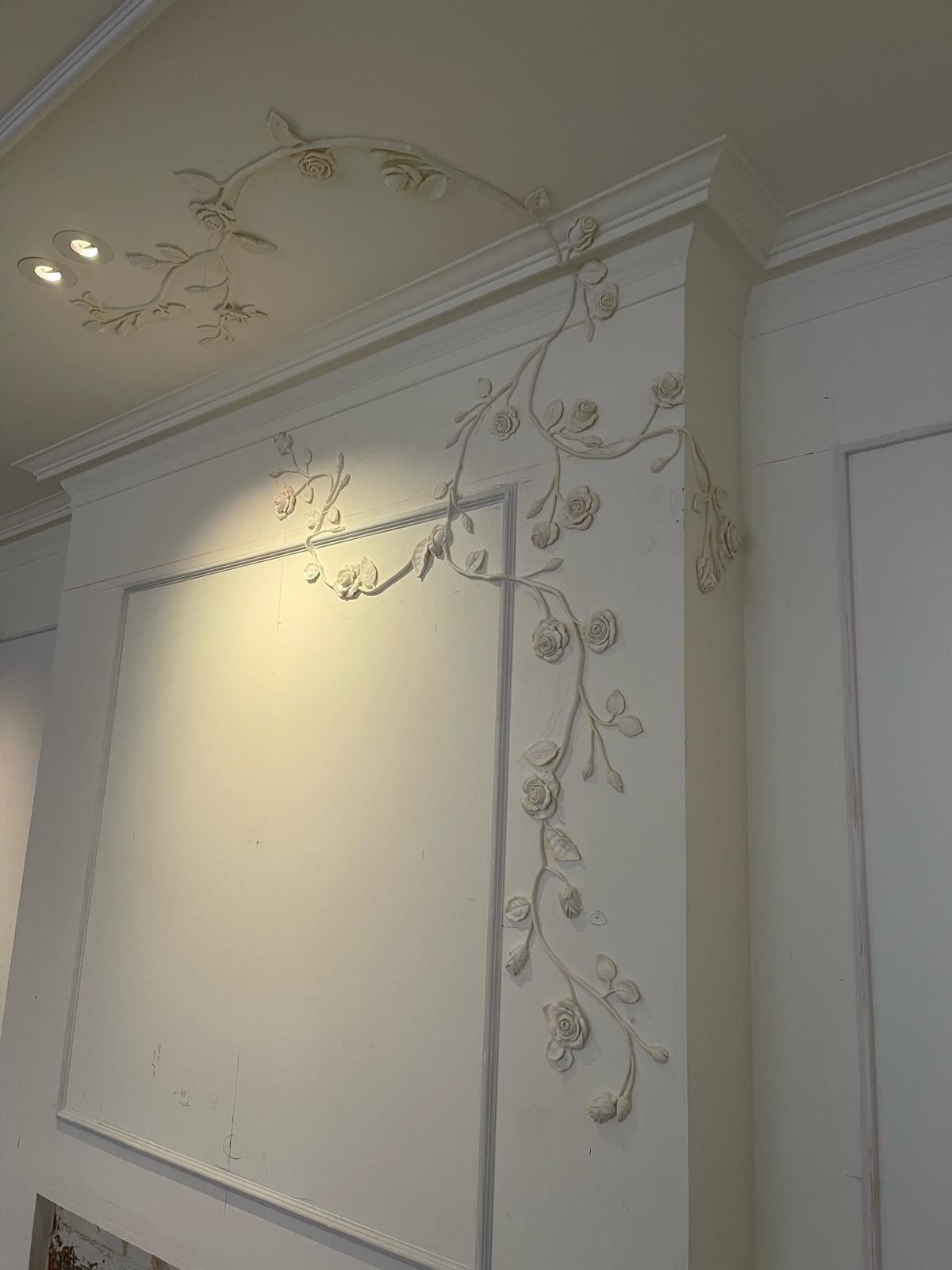 Custom Projects. Plaster molding